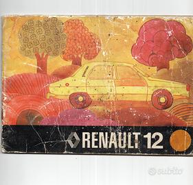 LIBRETTO di MANUTENZIONE RENAULT 12