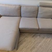 Divano Ikea Kivik 3 posti con chaise longue