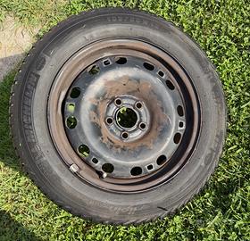 4 RUOTE complete per VW POLO V (serie 6R)