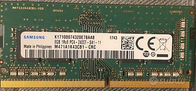 Sodimm Samsung 8gb