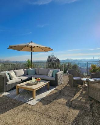 Bicamere con terrazza panoramica