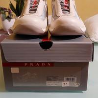 Prada America's Cup panna/argento