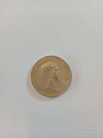 5 LIRE QUADRIGA BRIOSA 1914