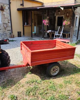 carrello x trattorino/quad
