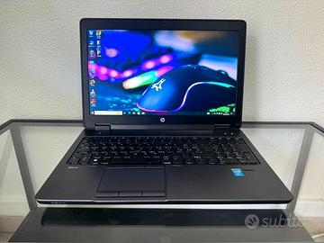 WORKSTATION HP ZBOOK I7 24GB RAM SCHEDA VIDEO 2GB