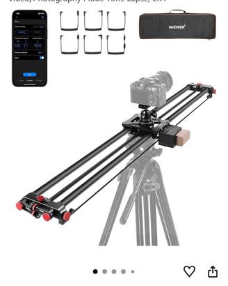 Camera slider motorizzato 120 cm