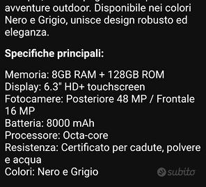 doogee S88 plus cellulare katerpillar