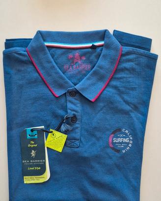Polo Sea Barrier Uomo Blu Taglia L