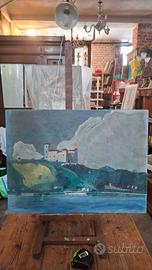 Suggestivo dipinto vintage (60x45 cm)