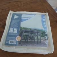 tenda a vela 3x3x3 triangolare nuova 