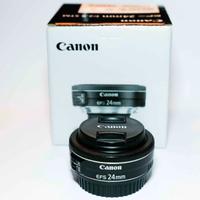 Canon Obiettivo Pancake EF-S 24 mm F/2.8 STM, Nero