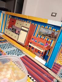 casa bambole vintage anni '60/'70