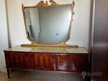 Comò con Specchio Antico