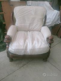 poltrona vintage smontabile 