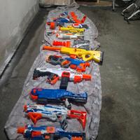NERF FUCILI + ACCESSORI 