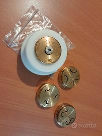 4 trafile in bronzo per pastamatik 