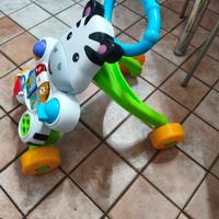 primi passi Fisher price zebra 