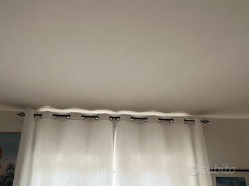 Bastone per tende in metallo