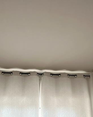 Bastone per tende in metallo