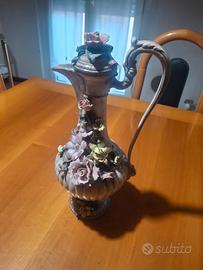 Caraffa o brocca ornamentale vintage
