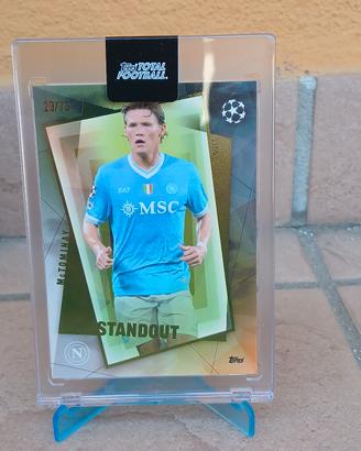 topps Total Football Scott McTominay numerata 29/7