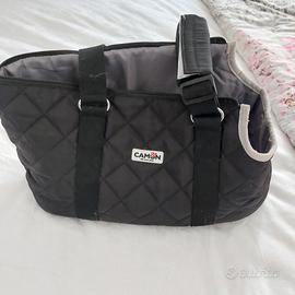Borsa nera per cani Camon