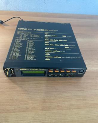 Yamaha FX550 Multieffetto Chitarra Vintage