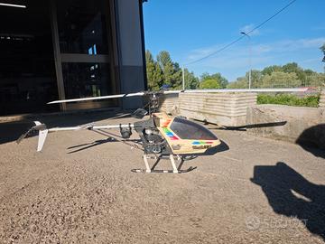Hirobo Shuttle ZX elicottero a scoppio 