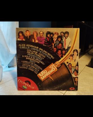 Sanremo 1981 vinile 