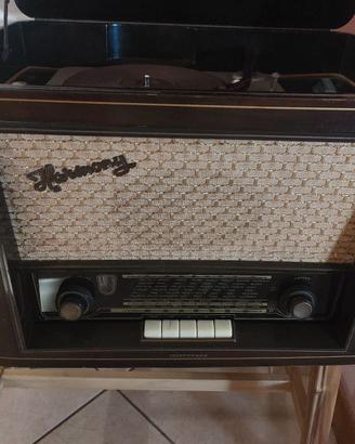Radio con giradischi della Telefunken
