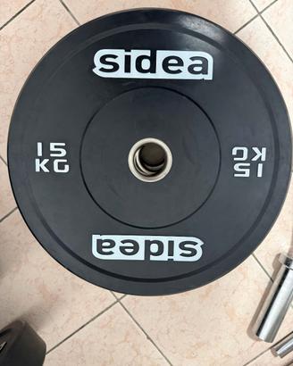 DISCHI BUMPERS 15 KG