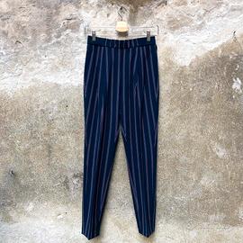 Pantaloni Tommy Hilfiger blu a righe bianche viola