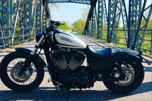 moto harley davidson  sposter 1200