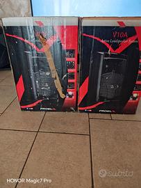 coppia casse attive Proel v10a