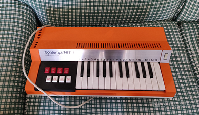 Pianola Bontempi Hit organ 258 elettrica vintage