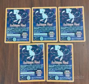 CARTE POKÉMON - ACCHIAPPA MEW PROMO VINTAGE 
