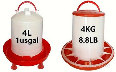 abbeveratoio e mangiatoia