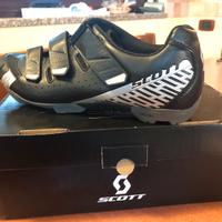 Scarpe  scott per  mtb o corsa  + pedali abbinati