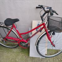 bicicletta donna 26 fucsia da sistemare 