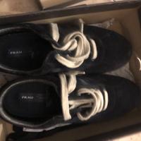 FRAU scarpe donna in velluto blu