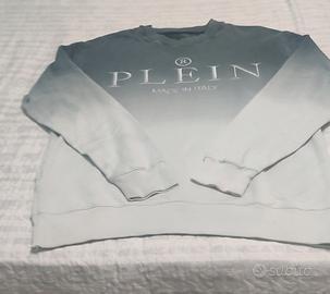 felpa Philipp Plein grigia Tg. L
