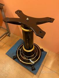 Piedistallo restaurato nero per affettatrice