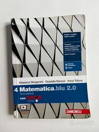 Testo scolastico "Matematica.blu 2.0 - 4".