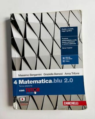Testo scolastico "Matematica.blu 2.0 - 4".