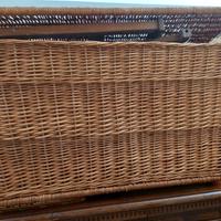 baule in vimini porta tutto