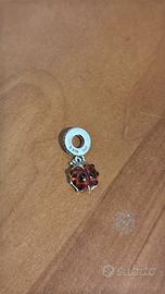 Charm Pandora coccinella originale