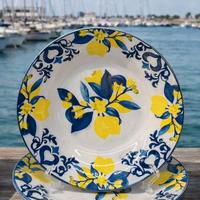 Set 12 piatti ceramica Suprema art. Sorrento