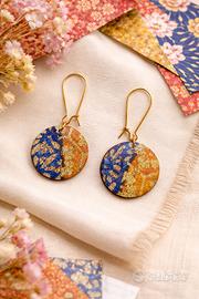 orecchini decoupage giapponese 