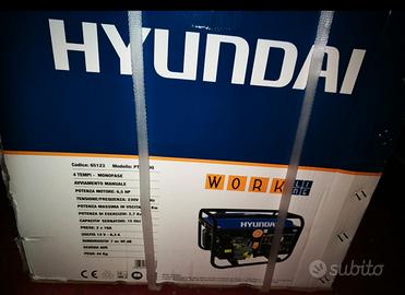 GENERATORE HYUNDAI A BENZINA 3 kWh NUOVO
