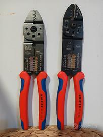 2 knipex pinze crimpatrice 